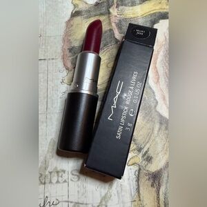 MAC COSMETICS BNIB VELVET TEEN Satin Lipstick Very Rare Discontinued Plum HTF